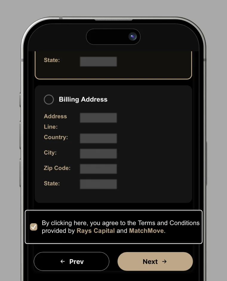 Confirm and Agree to Terms