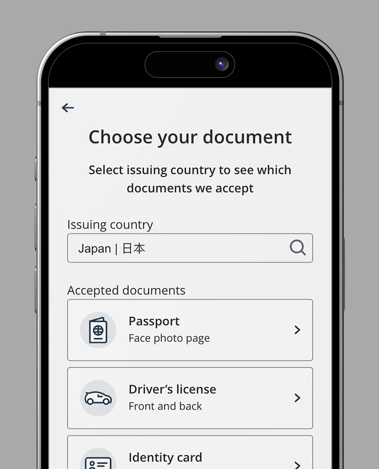 Select Document Type