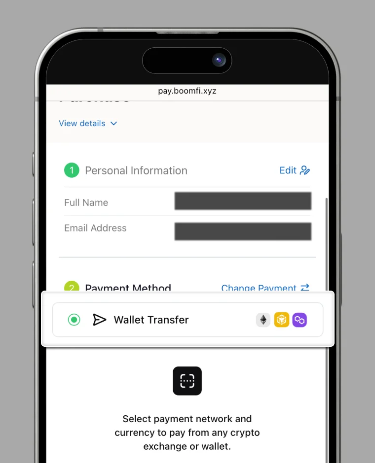 Select Payment Method