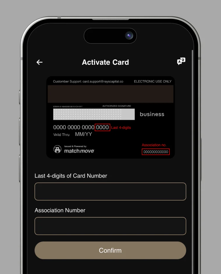 Step 3B: Enter Card Details