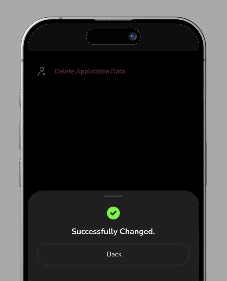Change PIN step 5